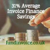The last year has seen average savings of 31% found for our invoice finance clients.