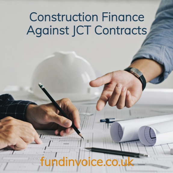 Finance Against Open Ended Contracts Including Construction JCT Contracts