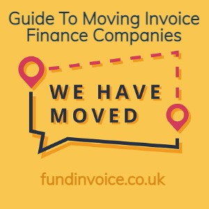 Help changing your invoice finance company.