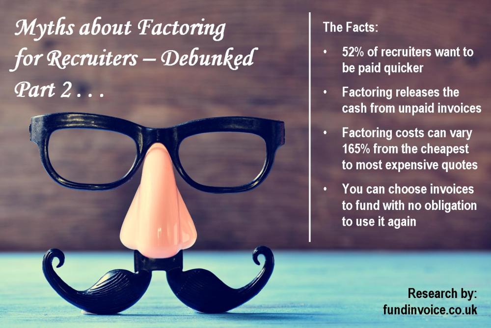 Myths About Factoring For Recruiters Debunked