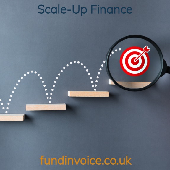 Scale-up finance to fund the scaling up of your business.