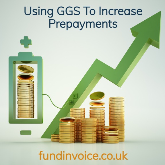 Increasing invoice finance prepayment levels using the Growth Guarantee Scheme.