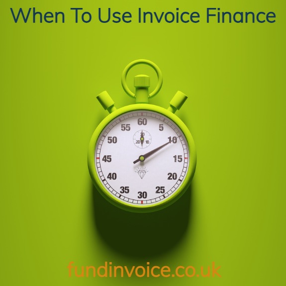 When to use invoice finance