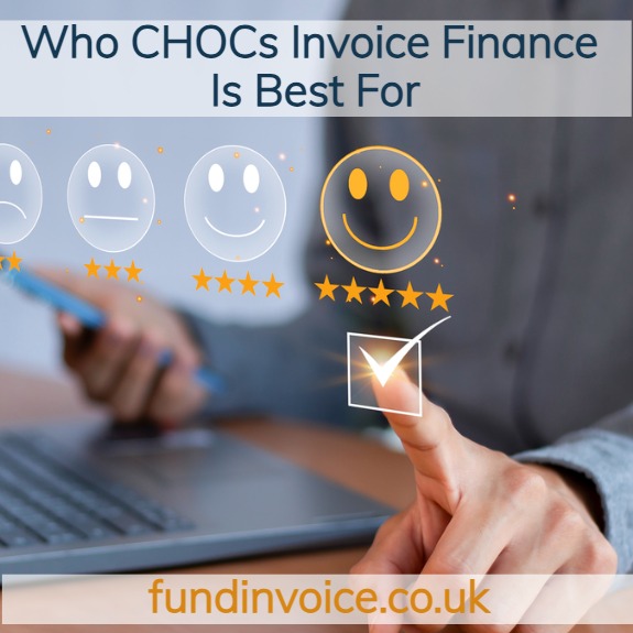 Who Chocs Invoice Finance Is Best For UK business managing customer payments using CHOCs invoice finance